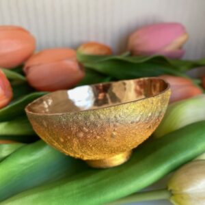Bol d'espoir - arc-en ciel en bronze